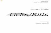 Guitar Lovers Licks/Riffs - Licks/Riffs Thomas Schilling zusammengestellt von Guitar Lovers Demo-Version
