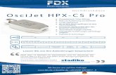 Hochdruckdüse OsciJet HPX-CS Pro - FDX...WirfreuenunsaufIhreAnfrage! ,info@fdx.de,+49(0)305490817-0 “ ” Nach über 12 Monaten im Dauereinsatz sind wir überzeugt: Die OsciJetHPX