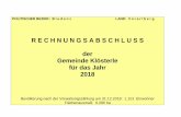 R E C H N U N G S A B S C H L U S S der Gemeinde Klösterle für …klostertal-arlberg.at/fileadmin/user_upload/Klösterle/RA... · 2019-06-12 · 54 Aufnahmen von Finanzschulden