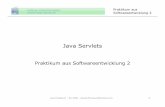 Java Servlets - Johannes Kepler University Linz · 2008-04-22 · Merkmale (1/2) • Standardisierter SSI-Mechanismus für HTTP-Server • Servlets werden in einem "Container", der