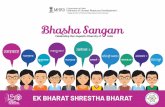 EBSB Booklet 16-11-18...Bhasha Sangam marks the unique symphony of languages of our country and is an expression of our shared dreams, hopes and aspirations for one India. India’s