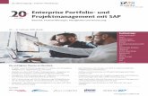 Enterprise Portfolio- und Projektmanagement mit SAP · Bausteinen die SAP PPM Ressourcenmanagementlösung besteht und wie diese für einen Ressourcenmanagementprozess genutzt werden