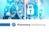 Planetary NetBackup - Das verschlüsselte Onlinebackup · PDF file Planetary NetBackup funktioniert auf allen führenden Betriebssystemen, die das Java2 Runtime Environment 1.4.1 oder