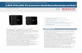 LB3-PCx50 Premium-Gehäuselautsprecherresource.boschsecurity.com/documents/LB3_PCx50_Data...LB3‑PC350 Premium-Gehäuselautsprecher, 350 W Premium-Gehäuselautsprecher, 380 mm, 350