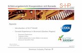 Erfahrungsbericht Kooperation mit Kanada · 2017-05-02 · of silicon chips in addition to embedded systems – Forming a unique and vital link between pure research and industry