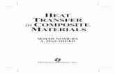 HEAT TRANSFER in COMPOSITE MATERIALS · linear algebra and differential equations. As many of the formulas are lengthy and tedious, it is helpful if the readers have access to computer