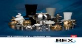 BEX-Katalog 60-deutsch · Mit über 50 Jahren Erfahrung in Konstruktion und Fertigung ist BEX führend in der Sprühdüsen‐ und Tankmischtechnik. Wir liefern in die verschiedensten