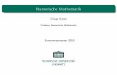 OliverErnst - TU Chemnitz · InhaltI 1 EinführungundBegriﬀe 1.1Mathematische Modellbildung und numerische Simulation am Beispiel eines Wasserkreislaufs 1 ...