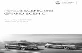 Renault SCENIC und GRAND SCENIC · Komfort-Paket BOSE: Fahrersitz mit elektrischer Lordosenstütze (Beifahr. mechanisch) und Massagefunktion, Easy-Life Klapptische an den Rücklehnen