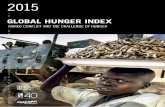2015 - Welthungerhilfe · 2017-09-11 · and much higher infant mortality than stable countries of similar economic standing. The 2015 Global Hunger Index, jointly published by the