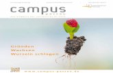 campuscampus passau das magazin der universität 01 2013 Gründen Wachsen Wurzeln schlagen Existenzgründung Superschnelles Rechnen Zündende Ideen p Existenzgründung aus der Hochschule