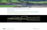 Deponieplanung 2013 Aushub und Inertstoffe Schlussbericht · 2020-01-30 · Werner Toggenburger (Cham) Jerome Vonarburg (Baar) Philipp Weibel (BVCS AG) Ursula Zgraggen (WWF Zug) Begleitgruppe
