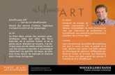 Postkarte A6 2013 - Weinkellerei Rahm · tableau «Energiefeld» de Carlo Domeniconi crée une impression de profondeur et d’amplitude, qui symbolise parfaitement le caractère
