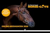 ONLINE-MEDIADATEN 2020 · 2020-01-29 · Horse-Gate.com 2 MEDIADATEN 2020 DATEN, FAKTEN, ZAHLEN Auf Horse-Gate.com finden Züchter, Zuchtinteressierte und Pferde-Profis mit unserer