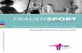 Frauensport Münster Programm 2019 · Jin Shin Jyutsu Bioresonanz Entgiftung/Entsäuerung Termine nach Vereinbarung Mobil: 0151 27 03 17 98 Am Handorfer Bahnhof 2 48157 Münster ...