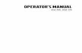 OPERATOR’S MANUAL · be undertaken by an authorized Volvo Penta work-shop. Lifting the engine When lifting the engine use the lifting eyes installed on the engine (reverse gear