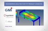 ENGINEERING ANALYSIS FOR FYP PRODUCT (CDM1372)PROJECT DESCRIPTION • The floating bed is a single size bed that able to float during the flood • It is made from aluminium alloy