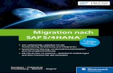 Migration nach SAP S/4HANA ... SAP HANA Basis-Anpassungen Optimierung kundeneigener Programme für SAP HANA Einführung neuer Geschäftsprozesse bzw. -ausprägungen ERRN6HLWH )UHLW
