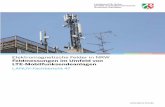 Elektromagnetische Felder in NRW Feldmessungen im Umfeld ... · Elektromagnetische Felder in NRW Feldmessungen im Umfeld von LTE-Mobilfunksendeanlagen LANUV-Fachbericht 47 Landesamt