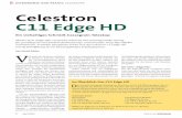 Celestron C11 edge Hd · ó Die HyperStar-Optik: Während der 0,7-Reducer die Brennweite nur moderat vermindert – beim C11 Edge HD von 2800 auf rund 2000 Millimeter –, ist es