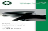 Lösungen die bewegen - Wälzlagertechnik GmbH...Structure Sealing body that clamps around the shaft Sealing lip, conically shaped, seals against the counter-running surface Joint