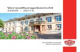Verwaltungsbericht 2008 - 2015 · 2015-09-08 · Andrea Bonifer CDU Josef Wenzel SPD Hans-Ulrich Wolter SPD Bauausschuss Roswitha Nicolai (Vors.) CDU Friedhelm Bang (stv. Vors.) CDU