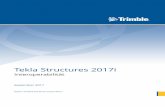 Tekla Structures 2017i t2017i.pdf

Tekla Structures 2017i Interoperabilität September 2017 ©2017 Trimble Solutions Corporation