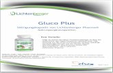 Gluco Plus - Lichtenberger Pharma · - Wirkung von der EFSA und klinischen Studien bestätigt - Hochwertiges Extrakt aus der Konjac Wurzel - Höchstmöglicher Glucomannan-Anteil 95%