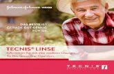 TECNIS LINSE · 2020-01-23 · guTES SEhEN – wichtig für Ihre Lebensqualität Wenn die Farben an Kraft verlieren, Sie wie durch einen Schleier sehen und die Blendempfindlich keit
