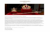 Kaiserliche Schatzkammer Wien - Kunsthistorisches …...Gold, teilweise emailliert, Edelsteine, Perlen, Samt H: 28,3 cm, Kronreif 22,4 cm Durchmesser (mit Perlen), größte Spannweite