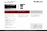 ELCE 7253 PT - Whirlpool EMEAdocs.whirlpool.eu/_doc/HPR855650022100de.pdf · 2019-12-05 · ELCE 7253 PT Einbau-Herd mit Display (65 l) Betriebsarten • Multifunktions-Heißluftherd