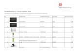 Produktkatalog zur Charity-Auktion 2016 · 2016-11-23 · Berca Sportindo 10,00 74 Elevate Tincup Leichte Sportjacke PF Concept 10,00 75 REV'IT! SEEFLEX Gliedmaßenprotektor für