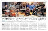 Steffi Kutil vertont ihre Europavision · Steffi Kutil vertont ihre Europavision Musikprojekt Gmünderin schreibt das Musikstück „Wir sind Europa“ und nimmt es gemeinsam mit