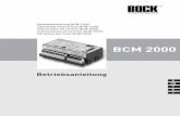 BetriebsanleitungDie Bock BCM 2000 (v1.4) Software bietet die Möglichkeit, den gesamten Fehlerspeicher des BCM 2000 in eine Textdatei zu exportieren und dadurch zu sichern. Vorgehensweise