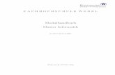 Modulhandbuch: Master Informatik · 2018-04-10 · 1. ERLÄUTERUNGENZUDENMODULBESCHREIBUNGEN 1 ErläuterungenzudenModulbeschreibungen …