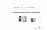 PumpDrive R (KSB202)€¦ · Inhaltsverzeichnis 1 Einführung 4 1.1 Zweck des Produkthandbuchs 4 1.2 Zusätzliche Materialien 4 1.3 Dokument- und Softwareversion 4 1.4 Produktübersicht