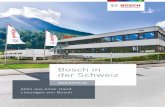 Bosch in der Schweiz...Bosch möchte, dass Sie sich in Ihrer Küche wohlfühlen. Und das möglichst lange. Aus diesem Grund entwickeln wir Hausgeräte, die immer wieder aufs Neue Standards