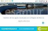 Presentación de PowerPoint · PDF file 2018-09-04 · de Aguas Residuales de la Región de Murcia e Implantación del canon de saneamiento (BORM nº 175 de 29 de Julio de 2000) modificada