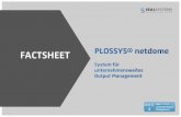 FACTSHEET PLOSSYS® netdome - SEAL Systems · 2018-12-21 · PLOSSYS netdome bietet Integrationen in alle führenden PDM- und PLM-Lösungen, wie Teamcenter, ENOVIA Matrix One, Windchill,