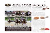 ASCONA · Senden Sie uns eine E-Mail mit dem Stichwort «Ascona meets Brazil» mit Namen, Adresse und Alter an verlag@chocomagazin.ch oder eine Postkarte an Verlag Choco, Bahnhofstrasse