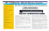 YAMAHA Motif News Guide - EASY SOUNDSYAMAHA Motif News Guide Seite 4 Voraussetzung ist, daß zusätzlich der Play-Mode „mono“ (EDIT – COMMON – F1 General – SF2 Play Mode)