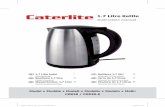 1.7 Litre Kettle - Nisbets manual... · 2017-05-02 · • Over filling of the kettle may result in boiling water being ejected. • Always switch off the appliance before removing