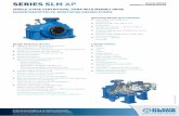 SINGLE˜STAGE CENTRIFUGAL PUMP WITH MAGNET DRIVE … · 2019-08-07 · SERIES SLM AP Design Features/ Bauart E Hydraulic Performance and Dimensions with Reference to ASME B73.3 Hydraulische