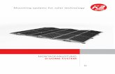 Mounting systems for solar technology - …...Material: aluminium en aW-6063 t66 Benötigtes Material 5 | 23 K2 Modulendklemme standard set set besteht aus: ¬ 1 Modulendklemme, aluminium