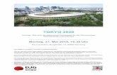 Kengo Kumas Entwurf für das Olympiastadion in Sendagaya · 2019-05-22 · Der Vortrag gibt einen Überblick über die verschiedenen Bauprojekte und wird besonders auf das von Kuma