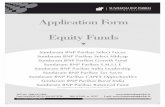 ApplicationForm Equity Funds - Fundsupermart Sundaram BNP Paribas Asset Management Toll Free: 1800-425-1000