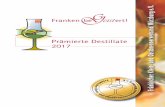 Prämierte Destillate 2017 · 2017-12-04 · Preisträger der Fränkischen Prämierung 2017 Balzar-Mohr – GbR, Dorfstr. 12, 95339 Neuenmarkt Telefon: 09227-90 22 34 Email: her-mohr@gmx.de