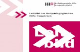 Leitbild der Heilpädagogischen Hilfe Osnabrück Leit- bild€¦ · Wir in der HHO stehen für Vielfalt. Das bedeutet: Wir erkennen an, dass die Menschen verschieden sind. Und fördern