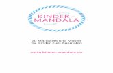 20 Mandalas und Muster für Kinder zum Ausmalen · 2019-06-28 · 20 Mandalas und Muster für Kinder zum Ausmalen
