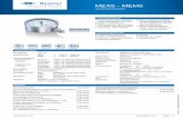 MEX5 - MEM5 - SWiCAL · 2014-12-09 · Datenblatt A21.24 Seite 1 / 3 MEX5 - MEM5 Industriemanometer 2012-10-30 Technische nderungen vorbehalten Leistungsmerkmale Anwendungsbereiche